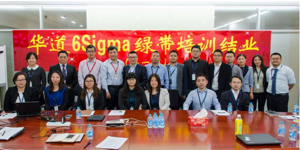 英国上市公司365“精益6Sigma”培训项目第一期圆满结束